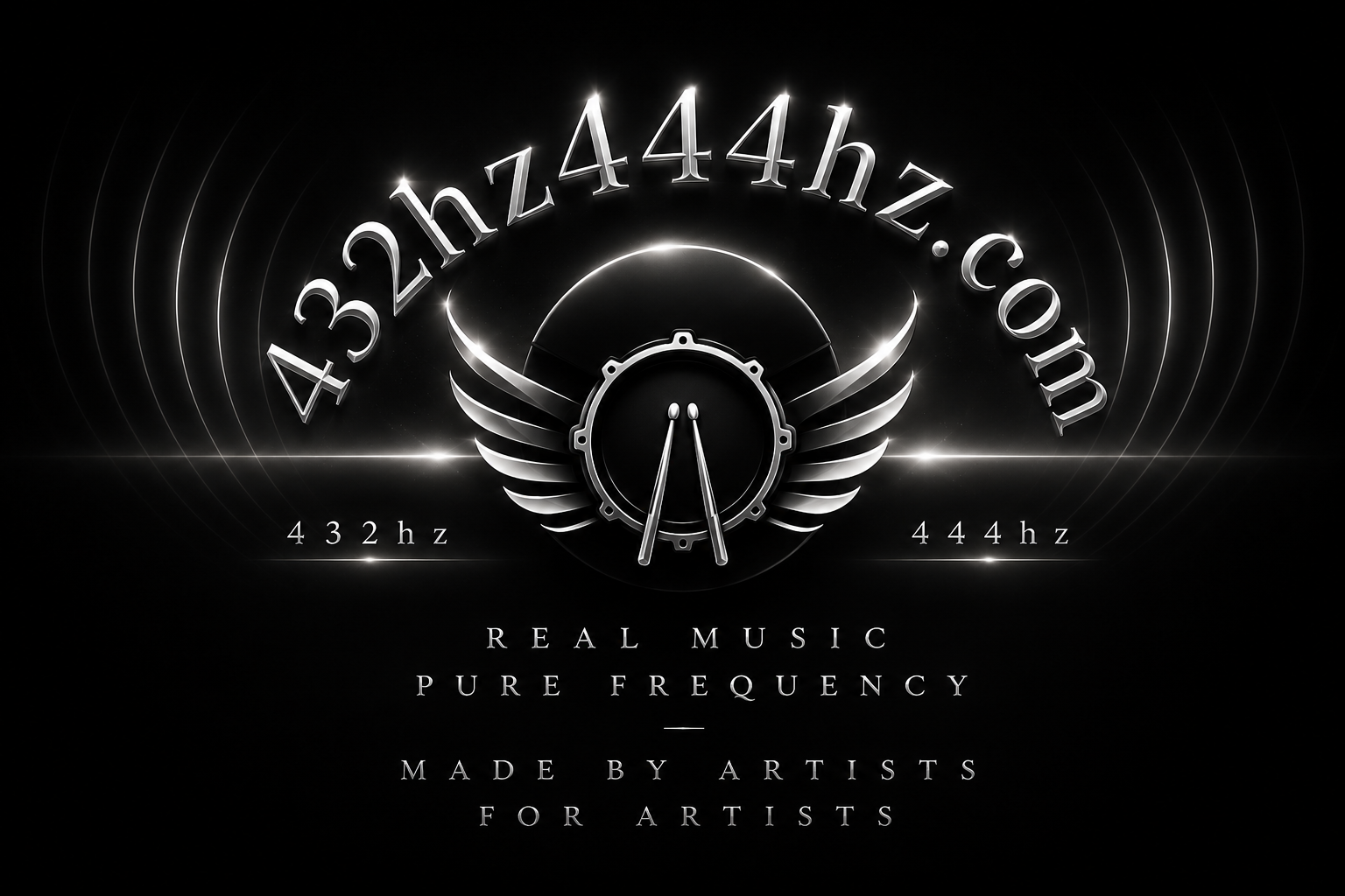 432hz444hz.com — Real Music, Pure Frequency